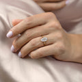 Solitaire Pear Lab Grown Diamond Engagement Ring