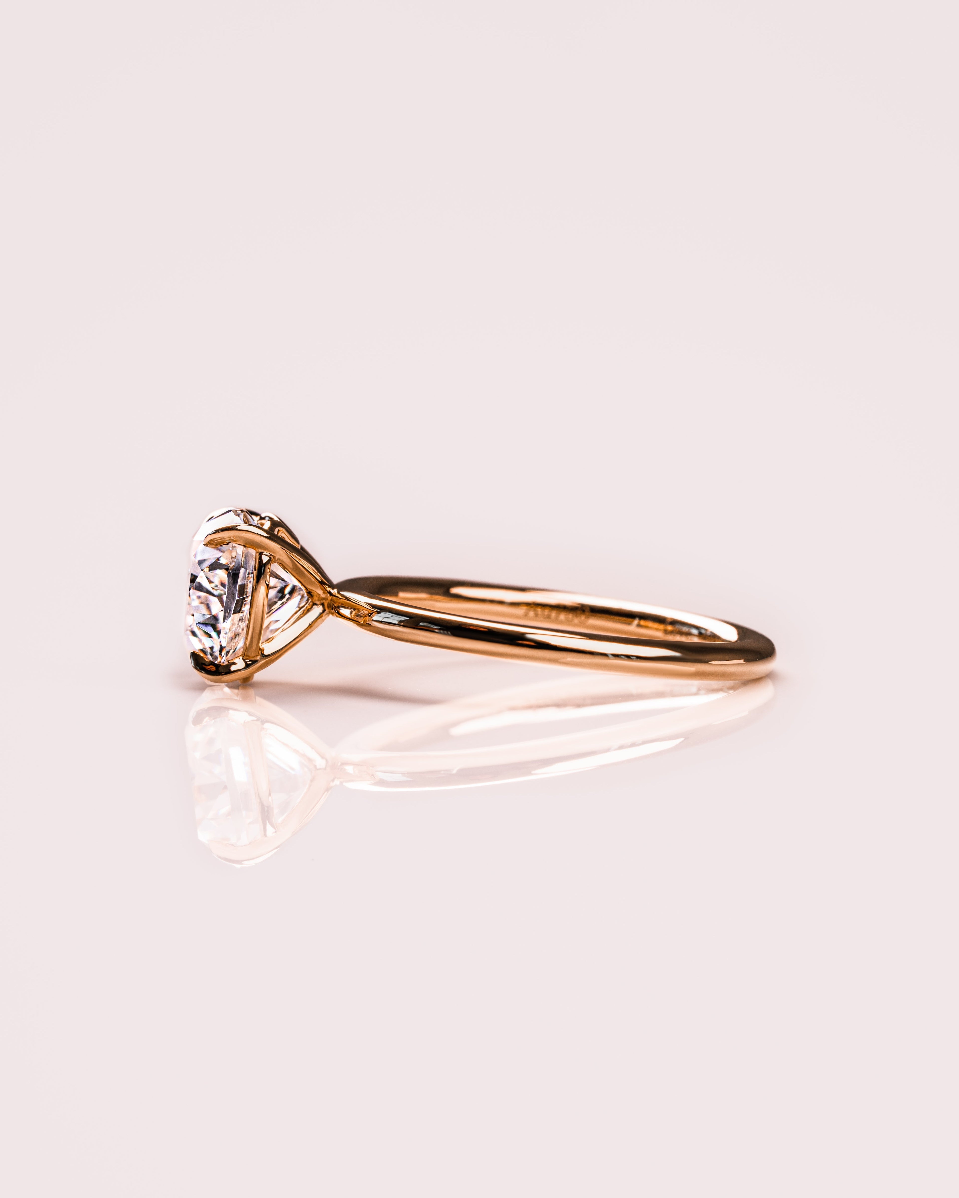 Heart Cut Lab Grown Diamond Solitaire Engagement Ring – 1.0 - 3.50 CT