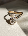 Elegant Oval Lab Grown Diamond Solitaire Engagement Ring