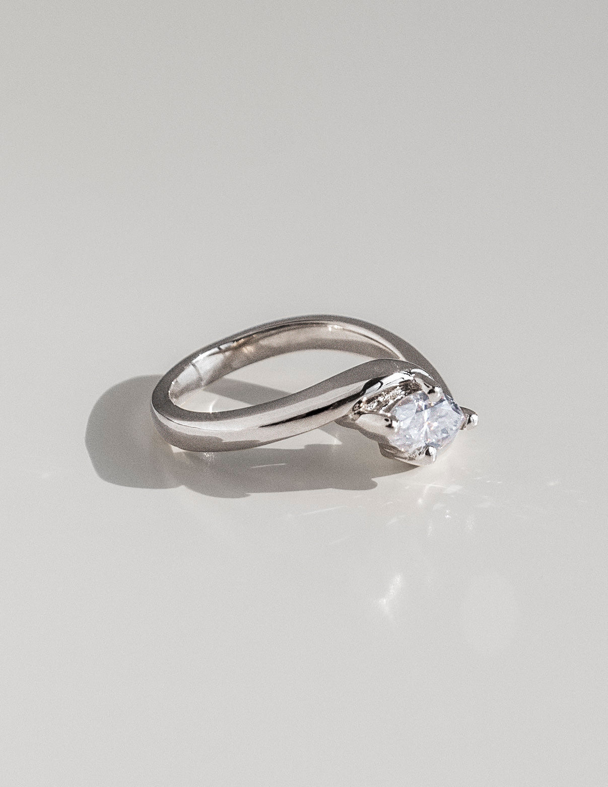 Marquise Lab Grown Diamond Solitaire Engagement Ring – 10K/14K/18K Gold & Platinum – 1.0–3.5 CT