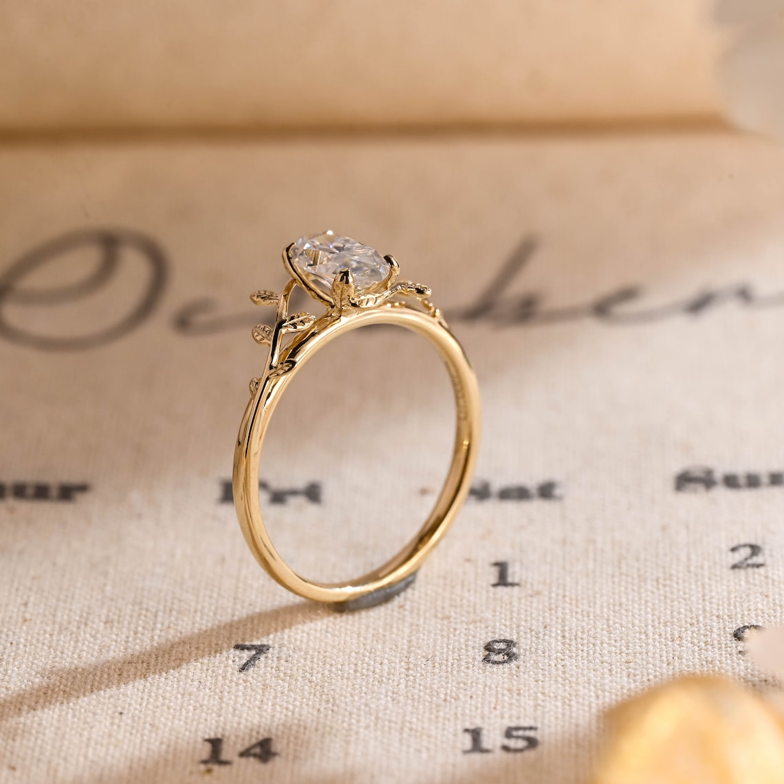 1.0 - 3.50 CT Art Deco Marquise Lab Grown Diamond Engagement Ring