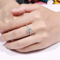 Oval Cut Lab Grown Diamond Halo Engagement Ring