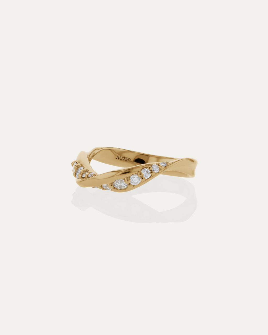 Lab Grown Diamond Wedding Band, 0.35 Ct Round Diamonds in Gold and Platinum